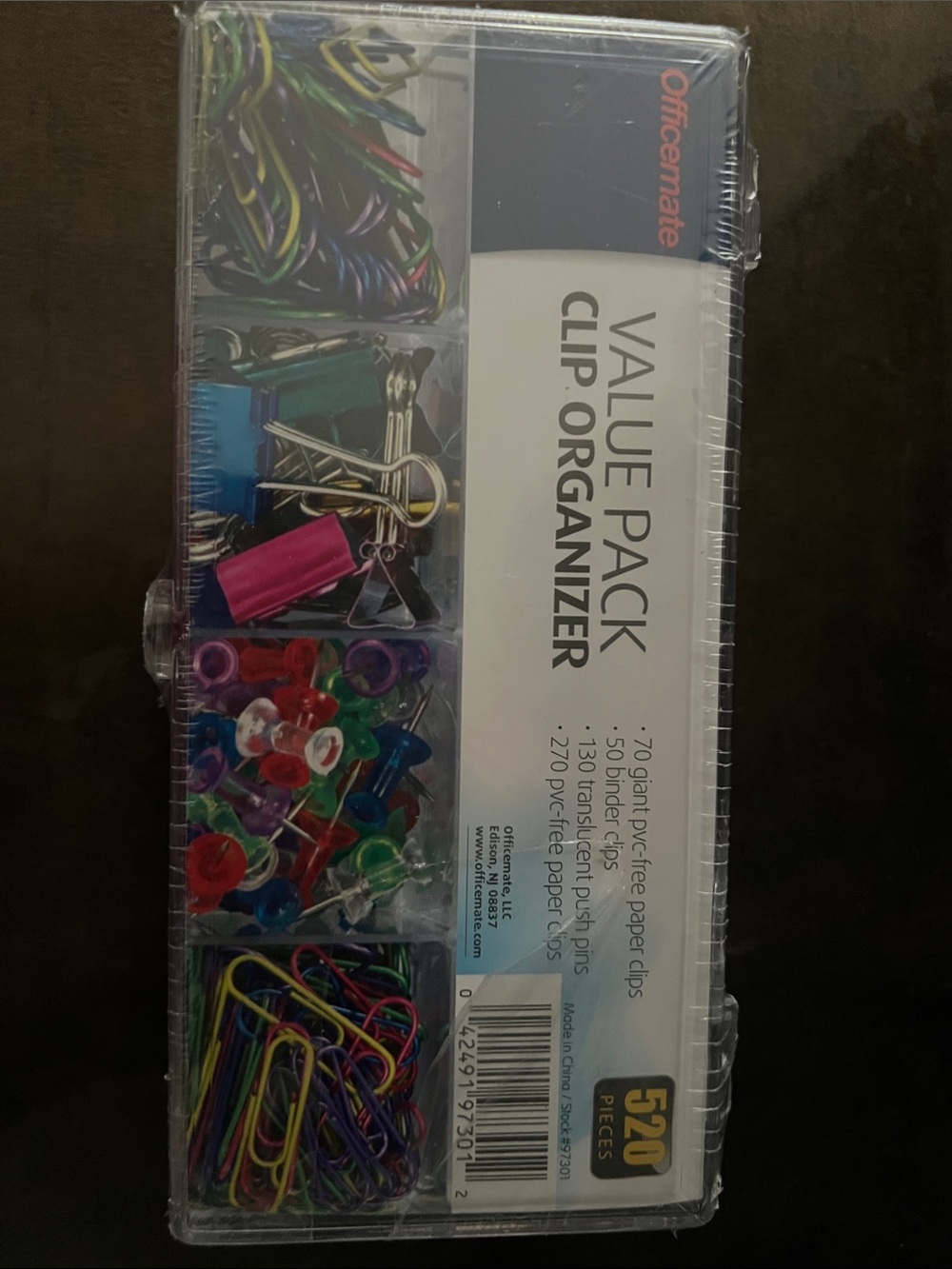 Value Pack Clip Organizer - Multicolor